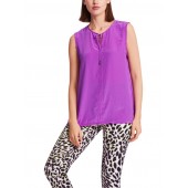 Marccain Sports - WS 6102 W76 - paarse top in A-lijn